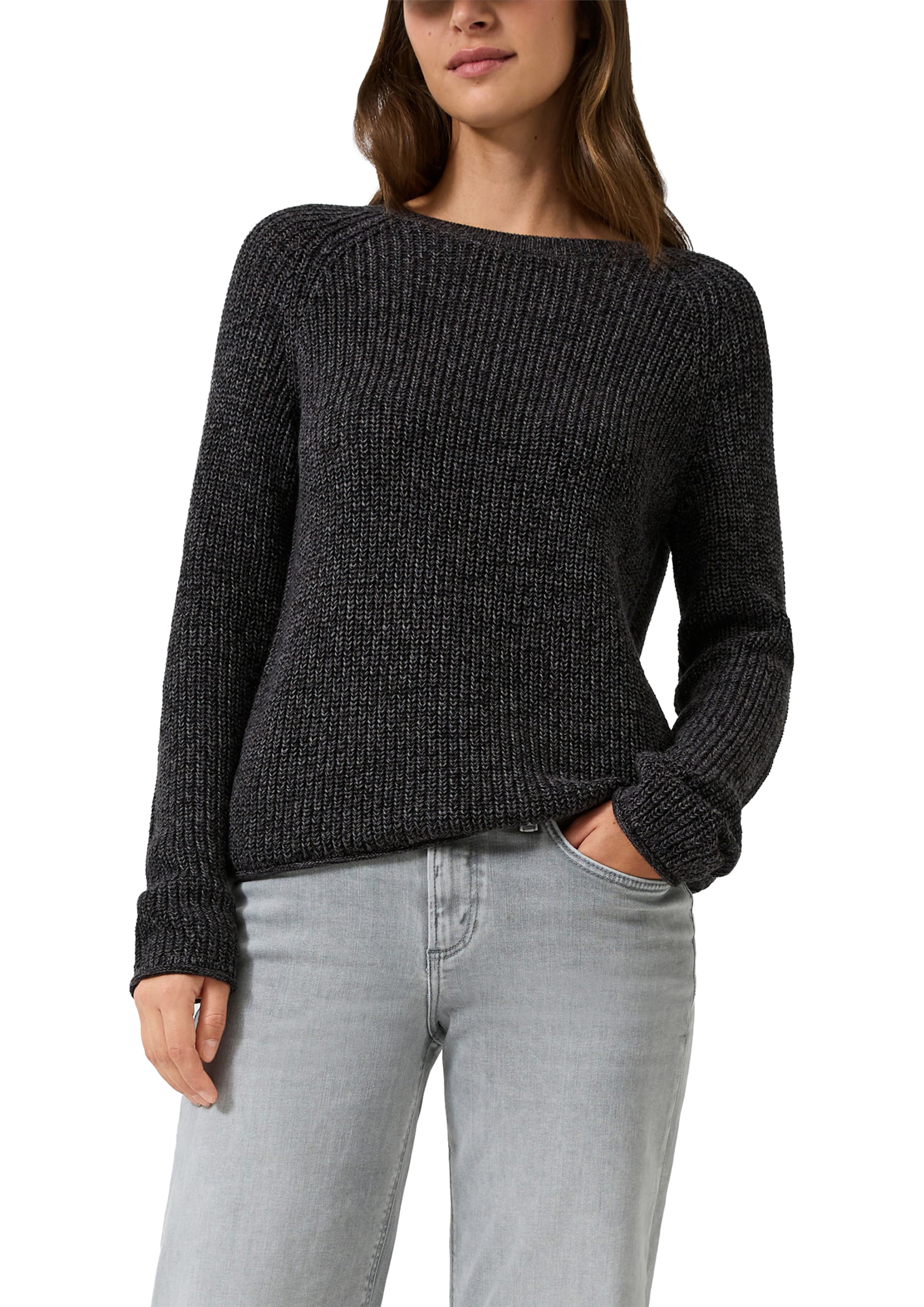 QS - Pullover em cinzento