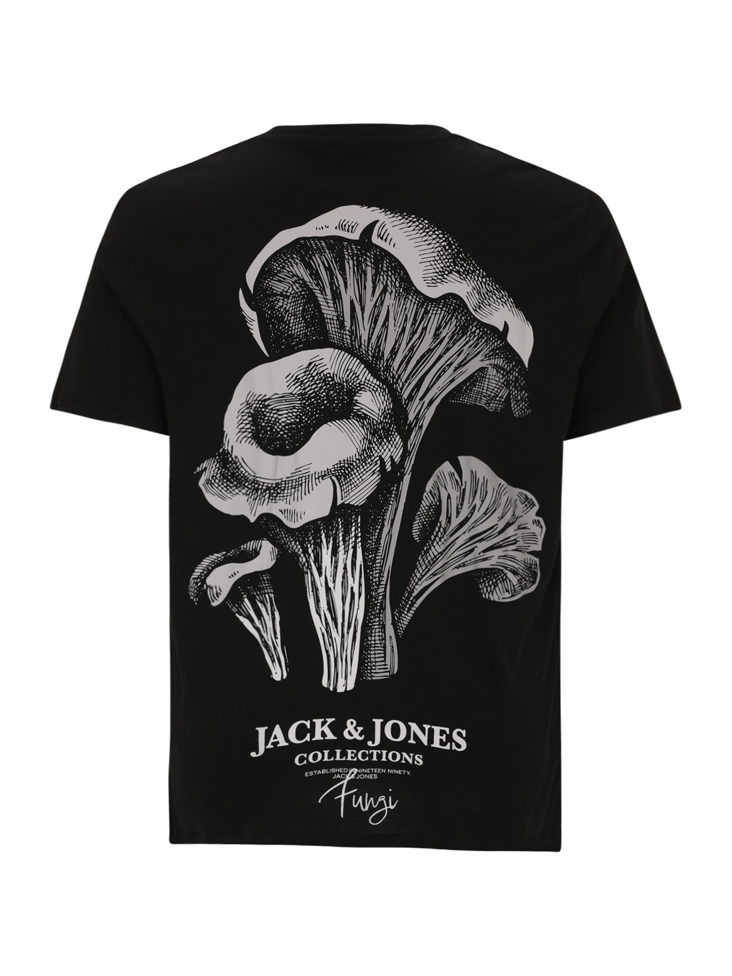 Jack & Jones Plus Футболка 'JJKENTO' в Черный