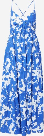 Abercrombie & Fitch Letní šaty – modrá: přední strana