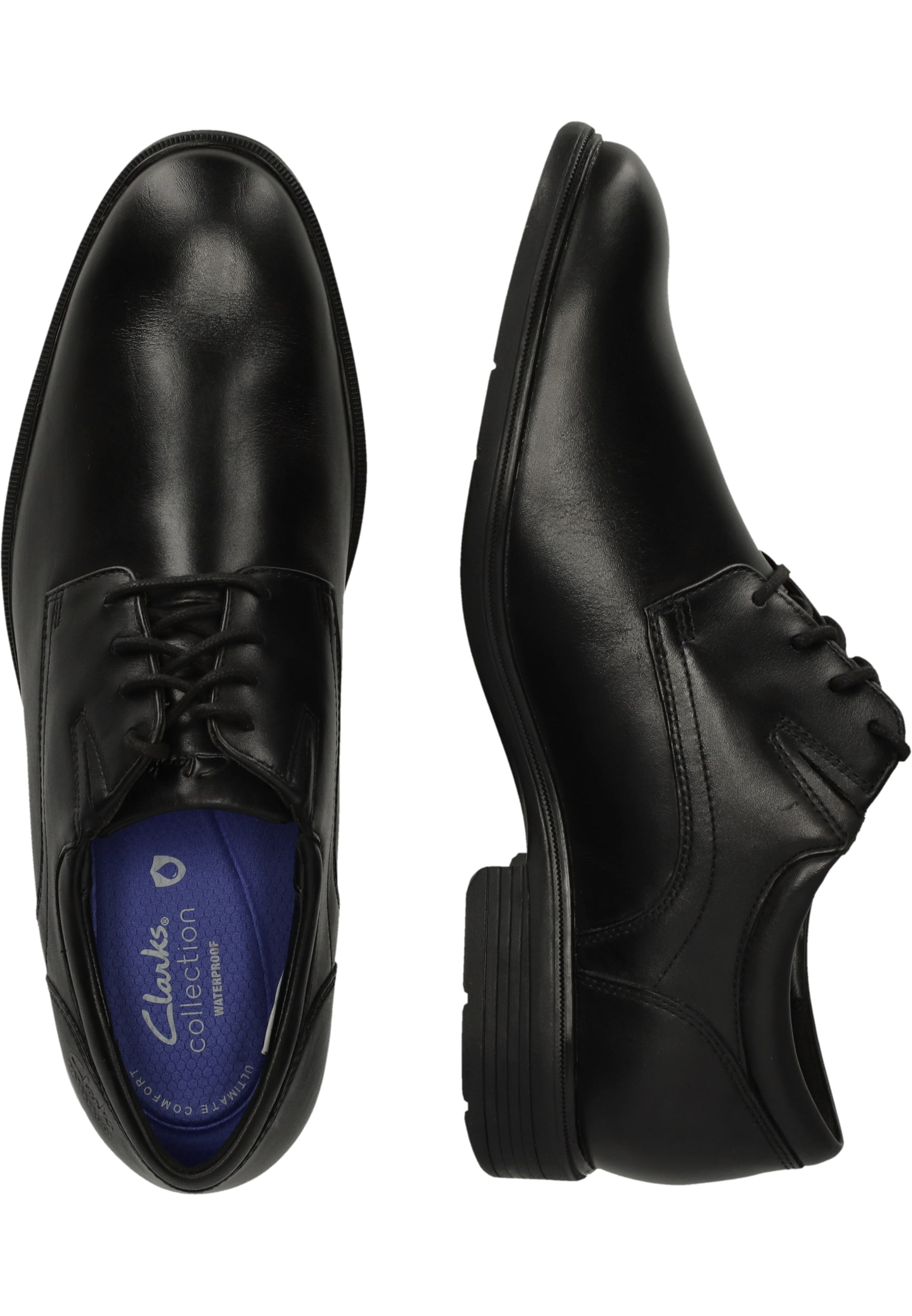 CLARKS Businessschuhe 'Steadwell' in Schwarz