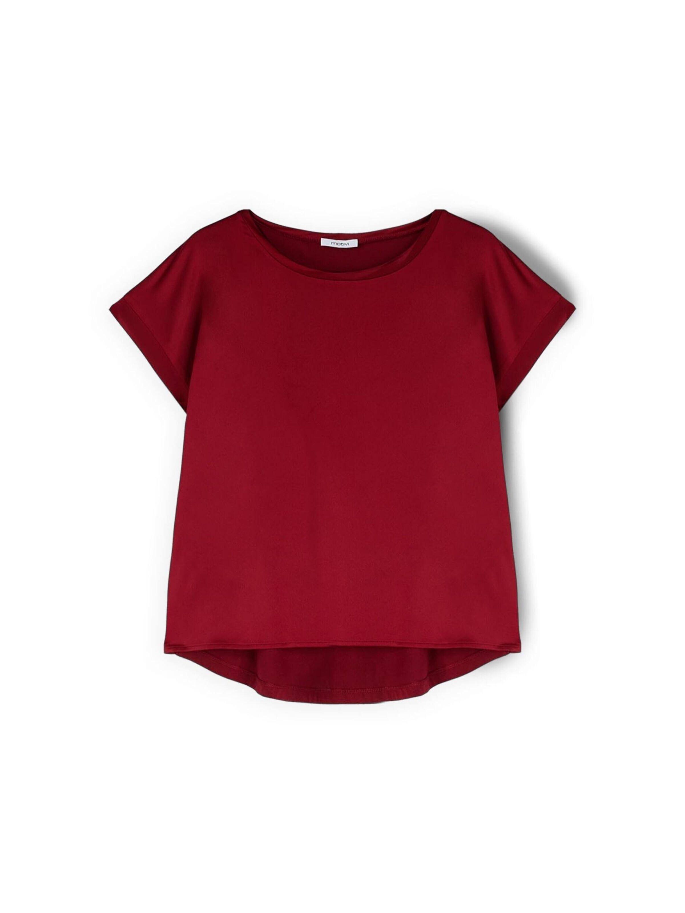 MOTIVI Shirt in Rot: Vorderseite