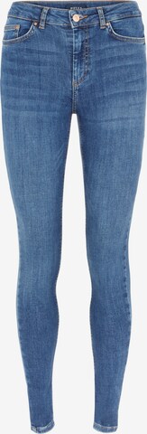 Pieces Maternity Skinny Jeans 'Delly' in Blue: front