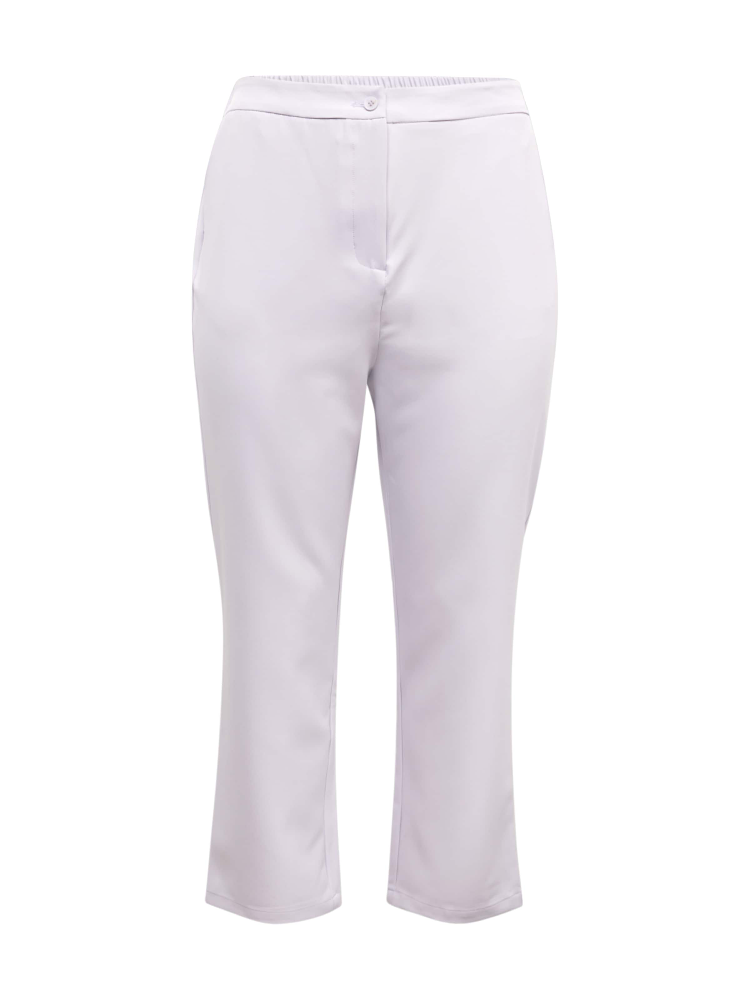 ABOUT YOU Curvy - regular Pantalón en lila: frente