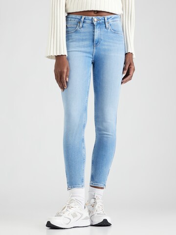 Lee Skinny Jeans 'SCARLETT' in Blauw: voorkant