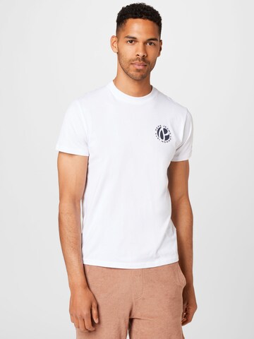 Pepe Jeans Shirt 'ALEJO' in Wit: voorkant