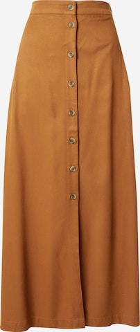 Iriedaily Skirt 'Civic' in Brown: front