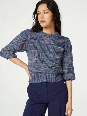 Fabienne Chapot Pullover  'Confetti' in Blau: predná strana