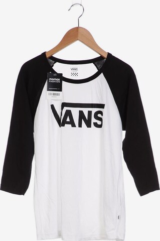 VANS Top & Shirt in L in White: front
