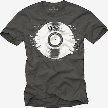 MAKAYA Shirt in Grau: Vorderseite