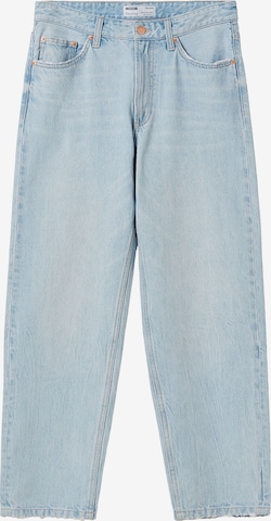 Bershka Regular Jeans i blå: forside