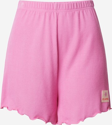 Regular Pantalon 'AT SUNRISE' BILLABONG en rose : devant