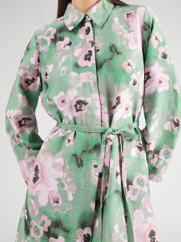 Rochie tip bluză 'YASWINGY' de la YAS pe verde