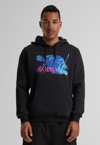 MT Men Sweatshirt 'Anxiety' in Schwarz