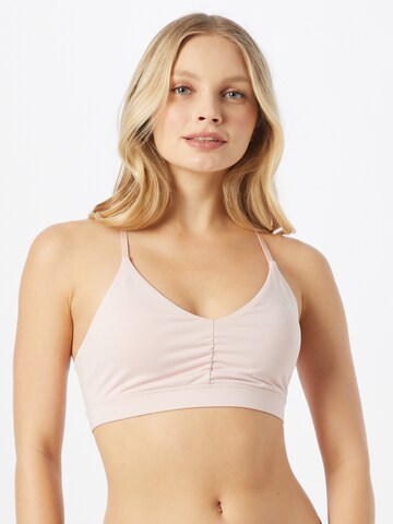 PUMA Bustier Sport bh in Roze: voorkant