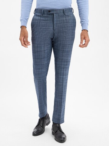 Andrew James Regular Pants 'Mitch' in Blue: front