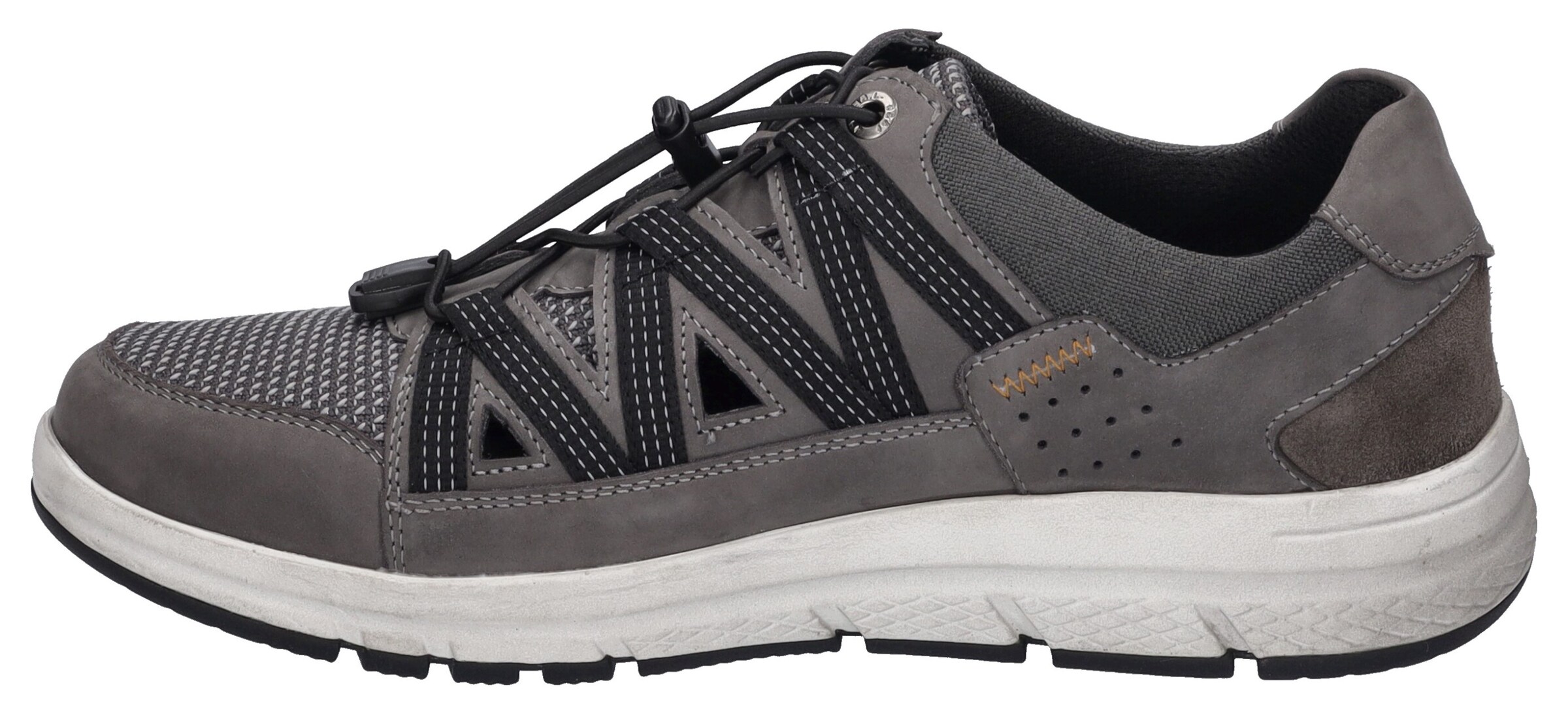 JOSEF SEIBEL Platform trainers 'Giuseppe 02' in Grey: front