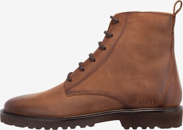 JOOP! - Botas com atacadores 'Loreto Daniel' em castanho: frente