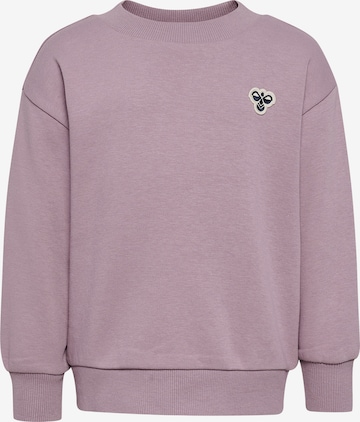 Hummel Sweatshirt in Lila: voorkant