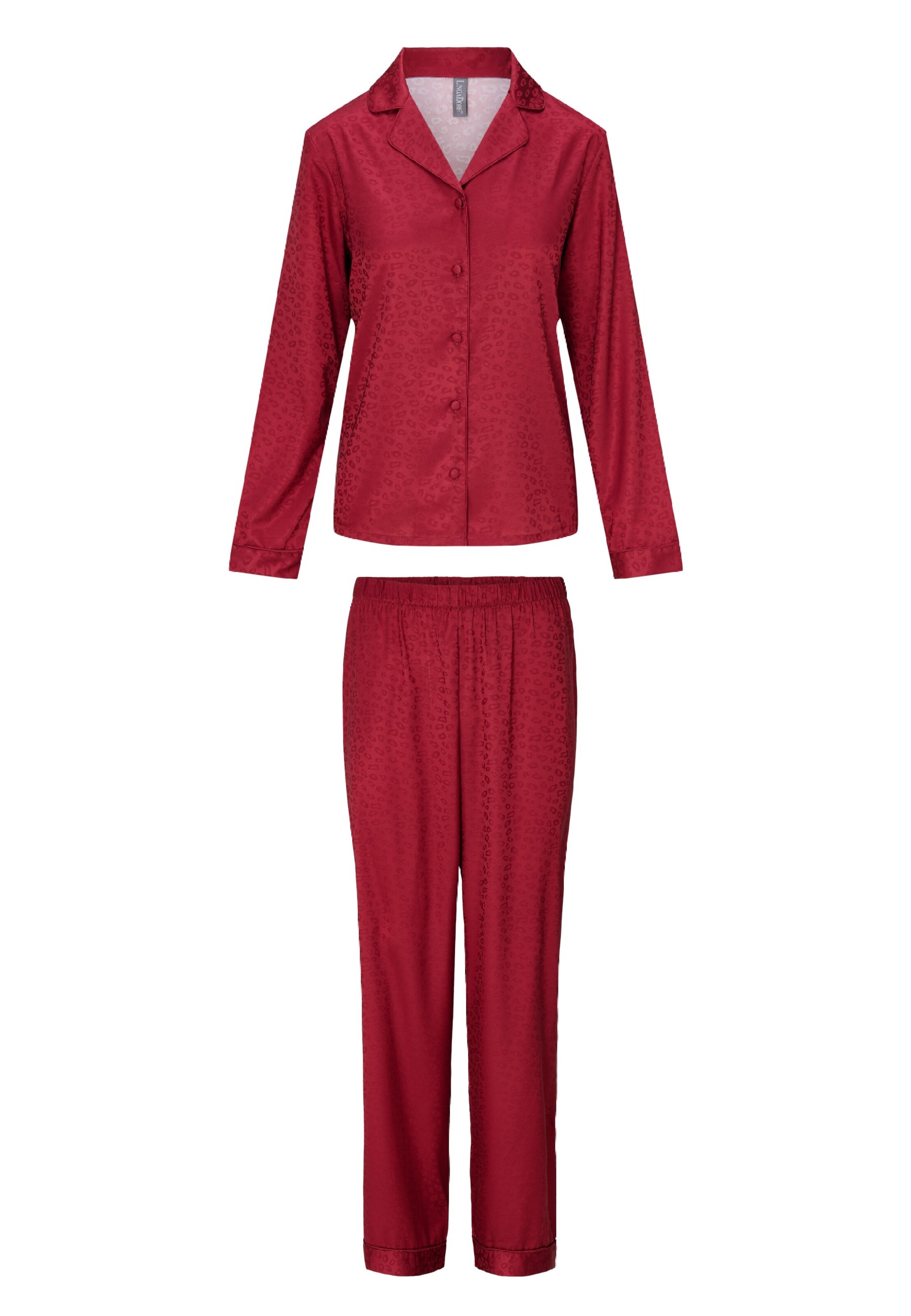 LingaDore Pyjama in Rot: Vorderseite
