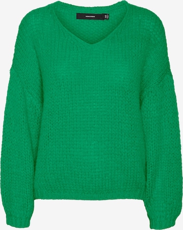 VERO MODA Trui 'Erin' in Groen: voorkant