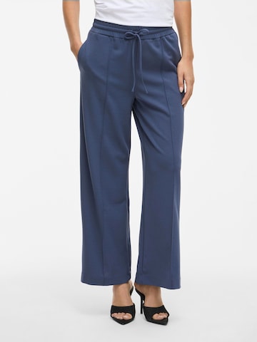 Wide Leg Pantalon 'VIClua' VILA en bleu : devant