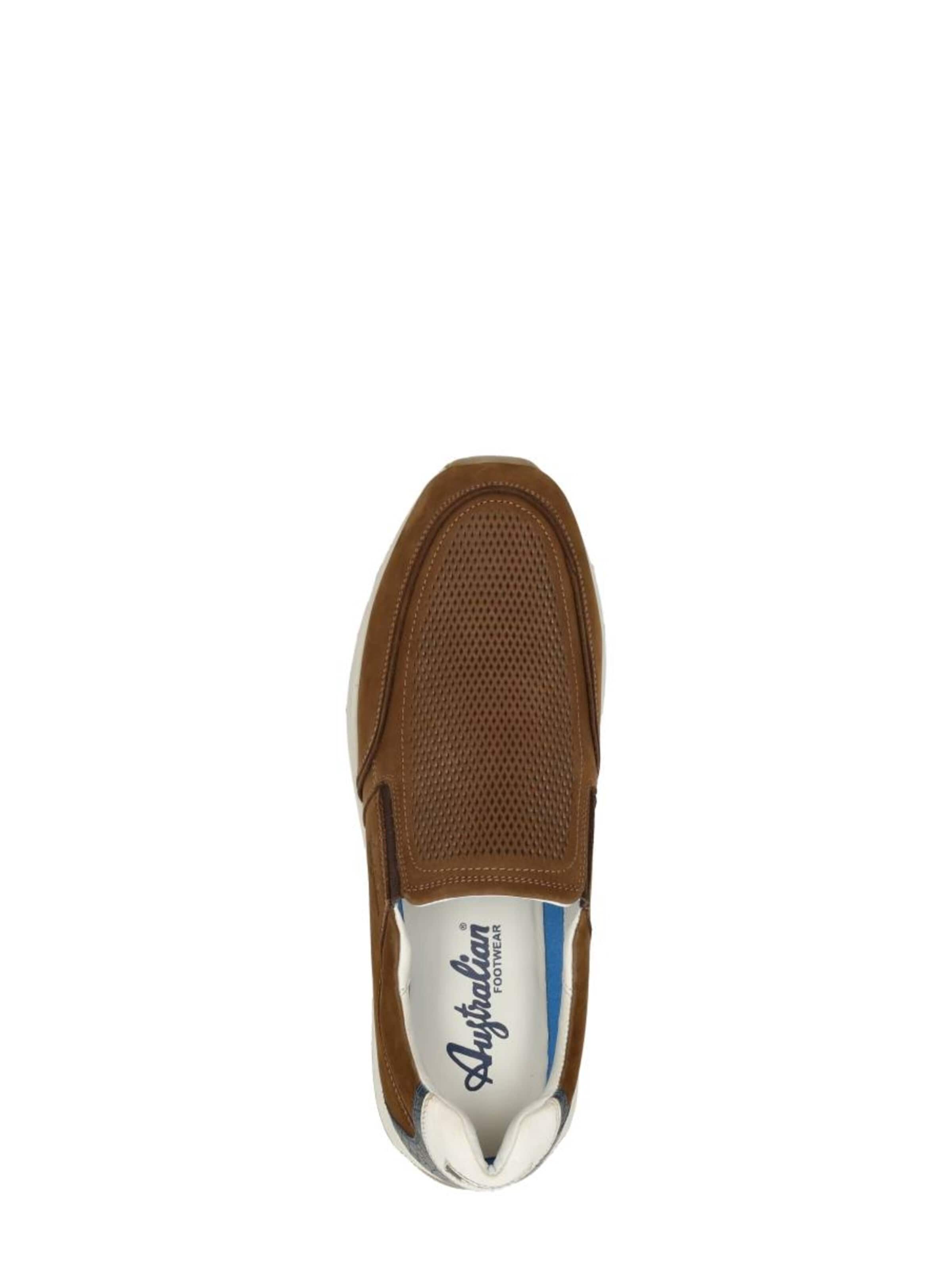Australian Slip-ons 'Eagle' in Brown