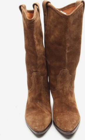 Closed Dress Boots in 38 in Brown