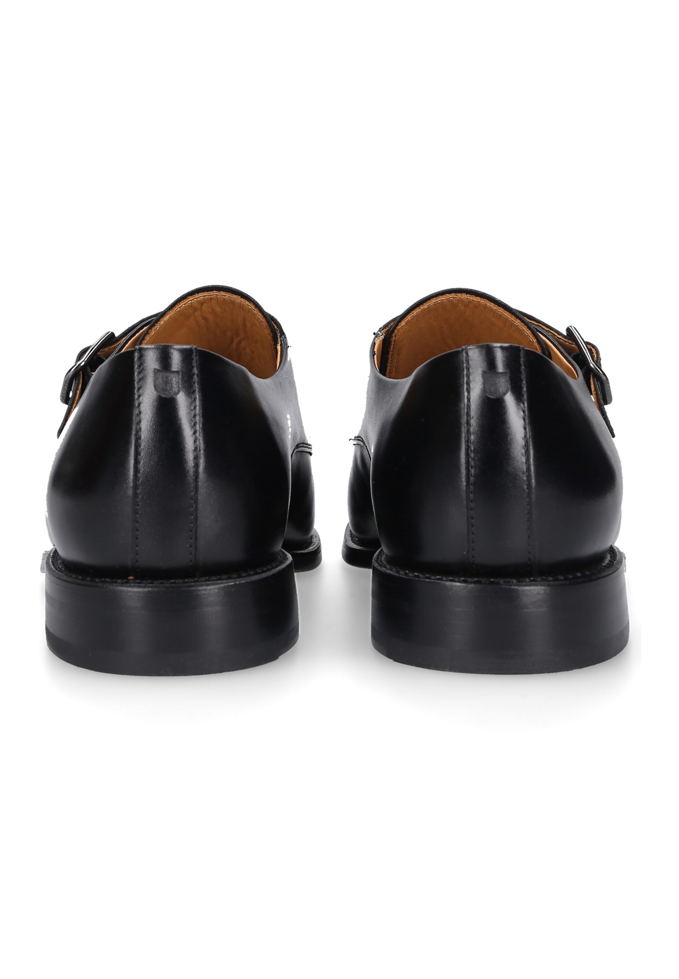 Henry Stevens Slipper 'Liam CDM Double Monk' in Schwarz