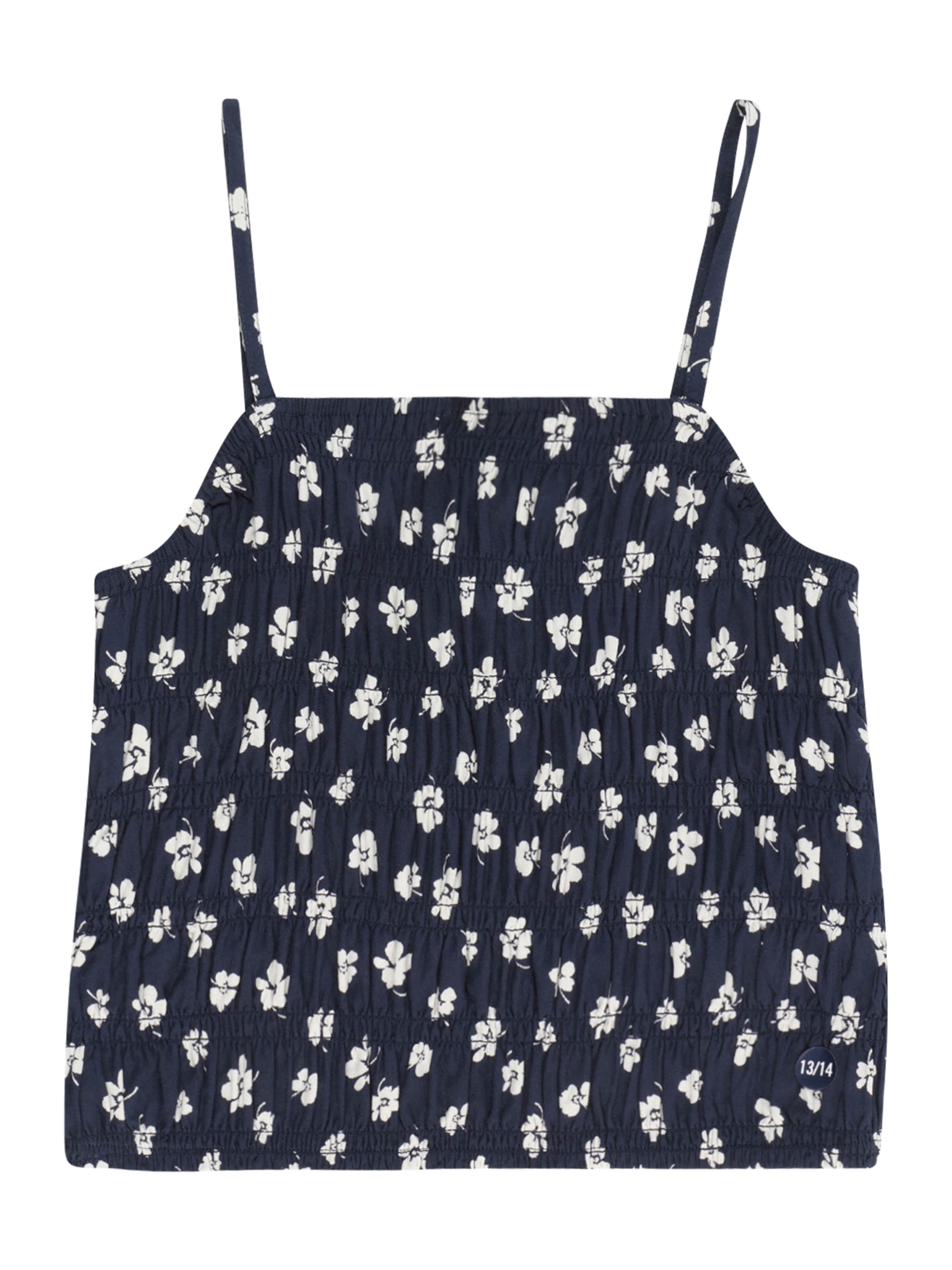 Abercrombie & Fitch Blúz - kék: elől