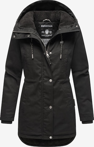 Veste d’hiver 'N038' NAVAHOO en noir : devant