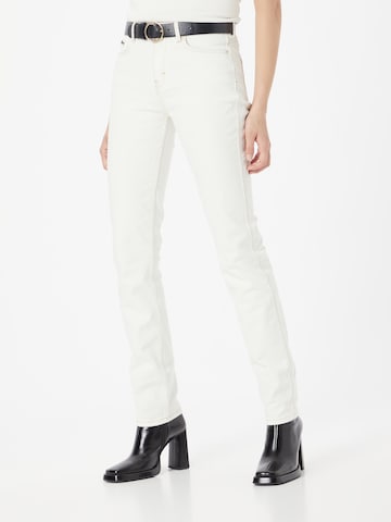 ESPRIT تقليدي جينز بلون أبيض: الأمام