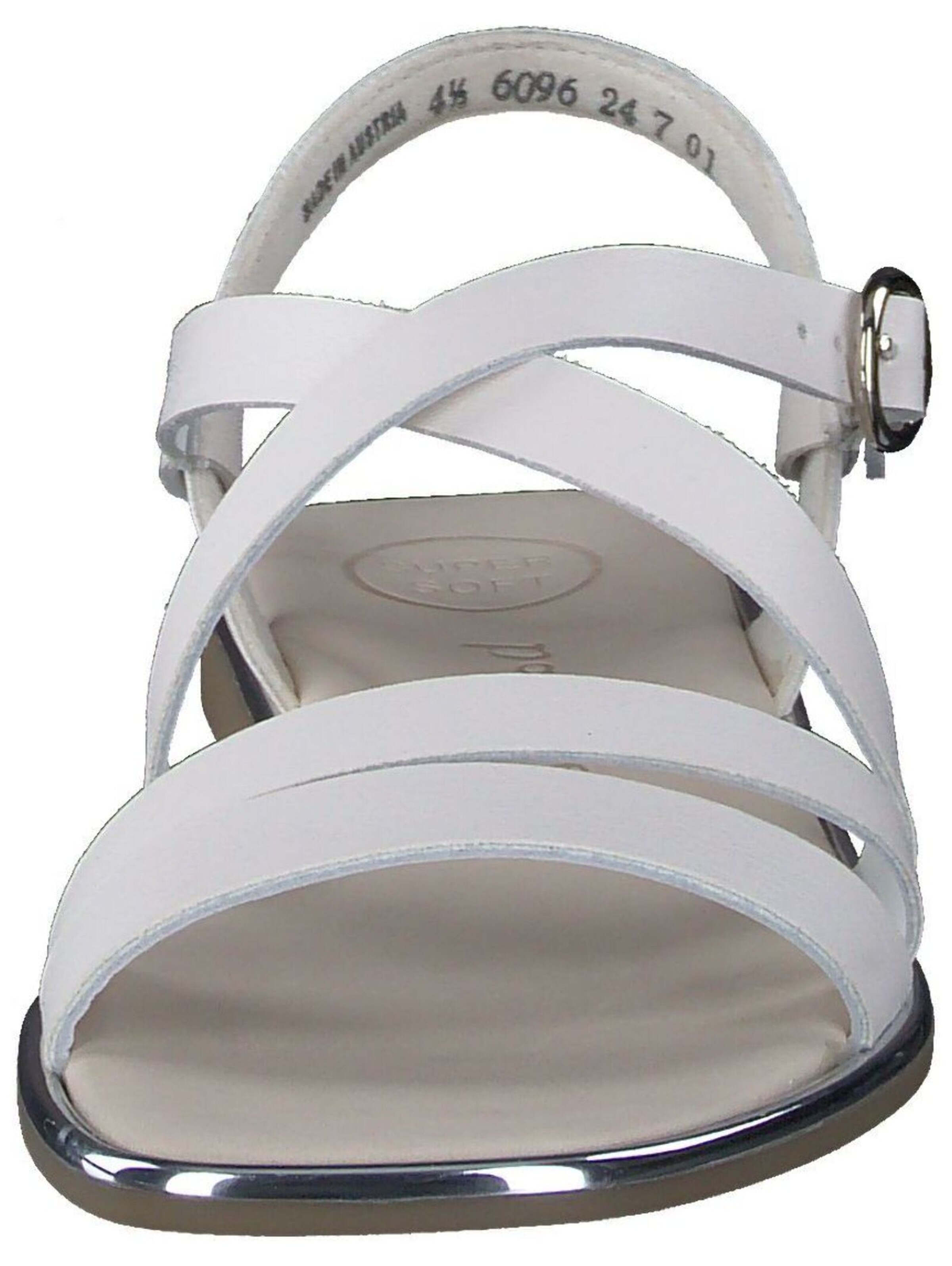 Sandalo con cinturino di Paul Green in bianco