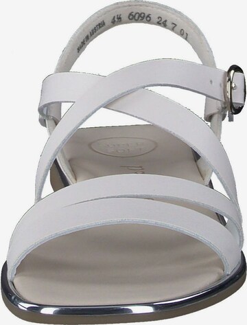 Paul Green Strap Sandals in White