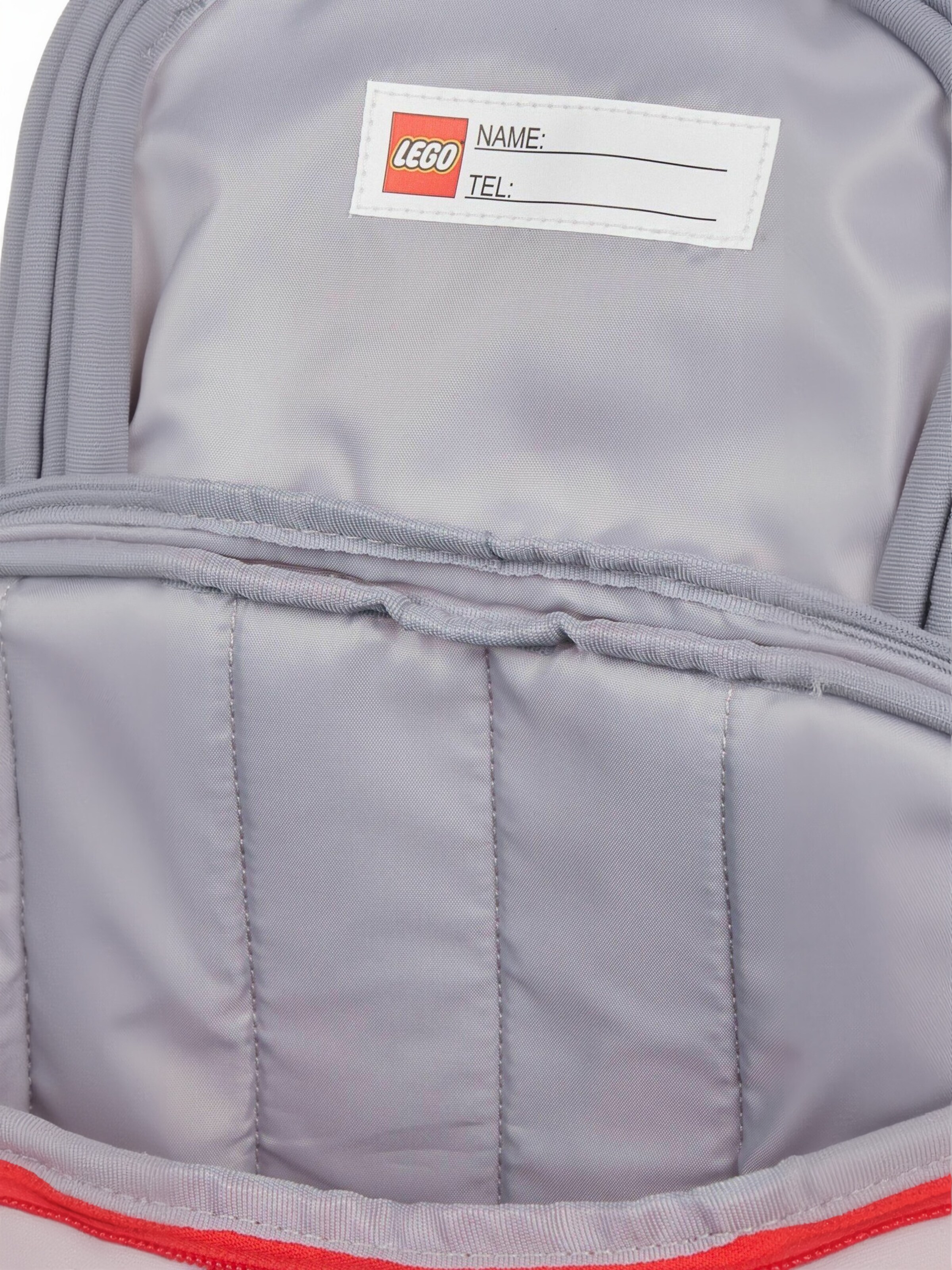 Sac ' Bean ' LEGO® Bags en gris : au dessus