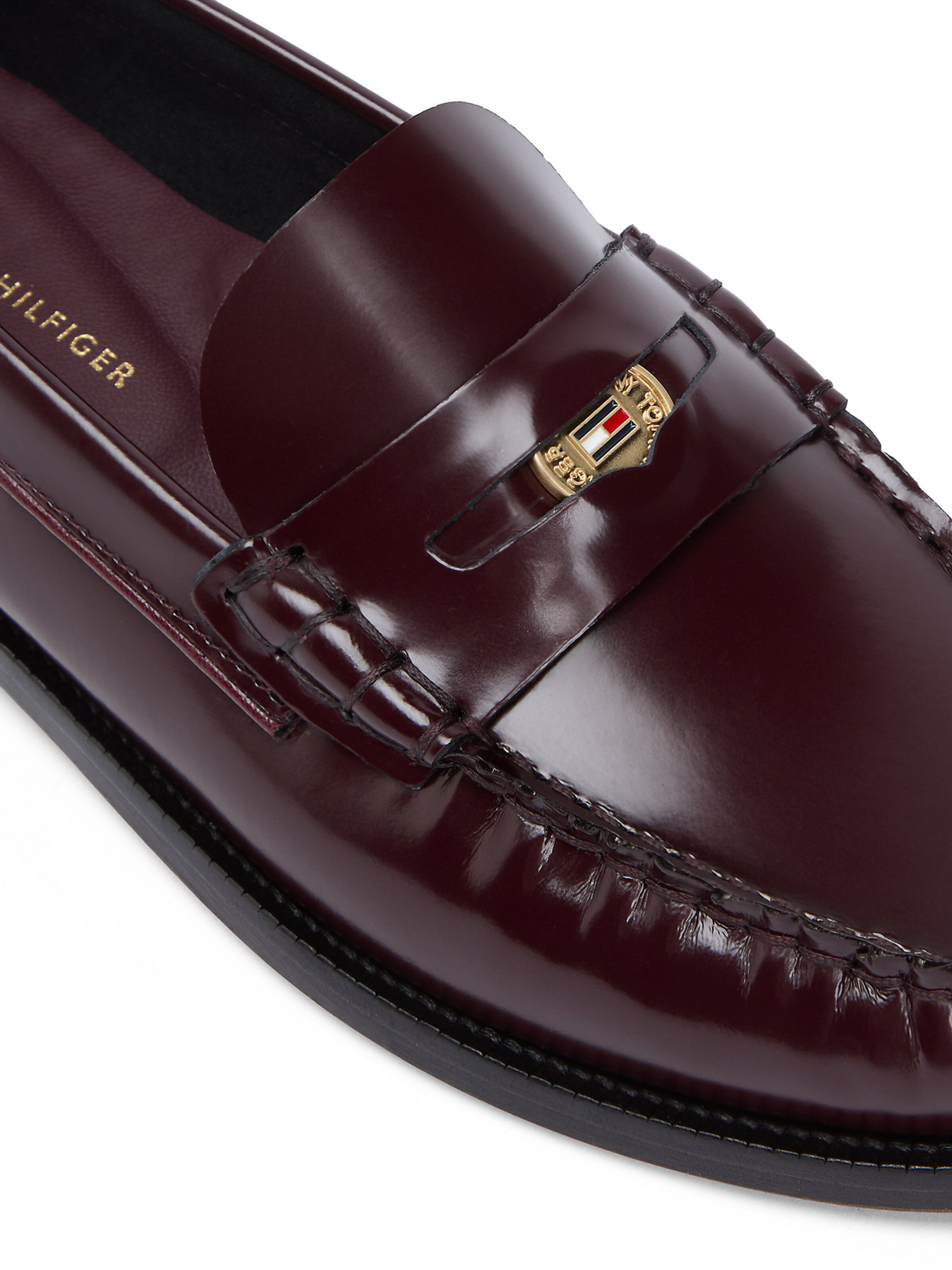 TOMMY HILFIGER Moccasins in Red