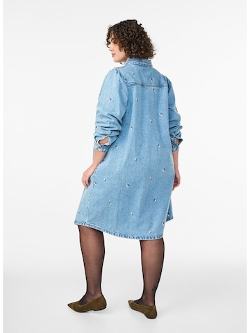 Zizzi Платье 'Jalena' в Синий