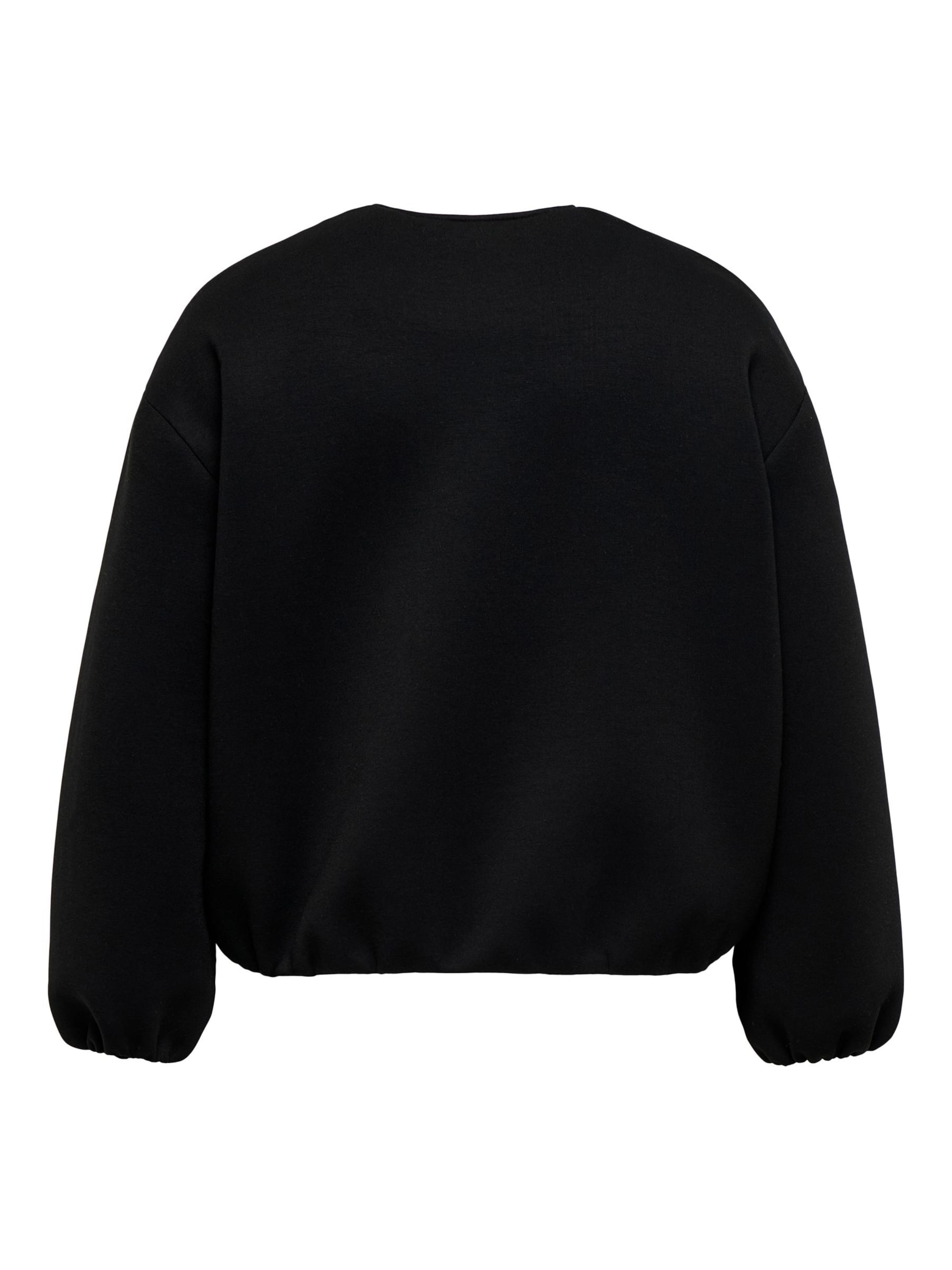 ONLY Carmakoma Overgangsjakke 'CAREllie' i sort