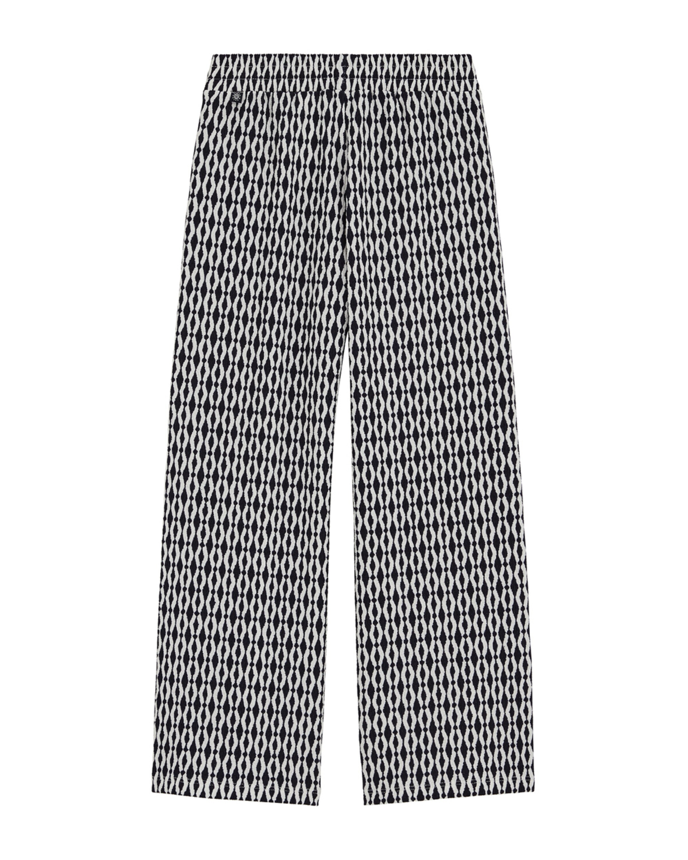 WE Fashion Štandardný strih Nohavice - Čierna