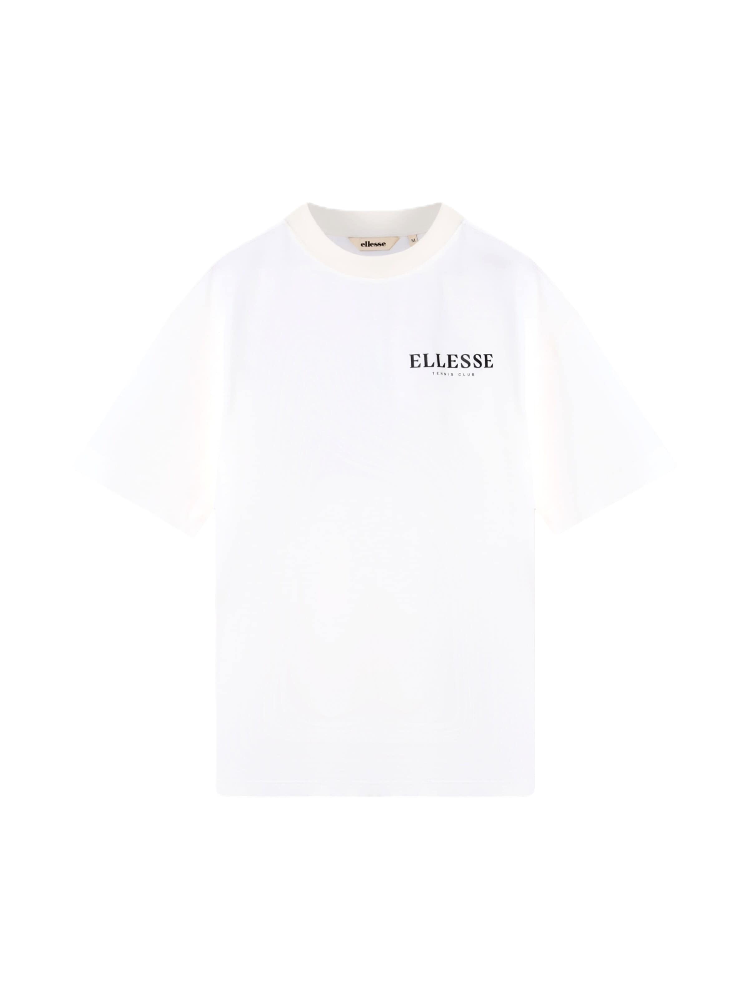 ELLESSE Shirt 'DAL 1959' in L in Black / White, Item view