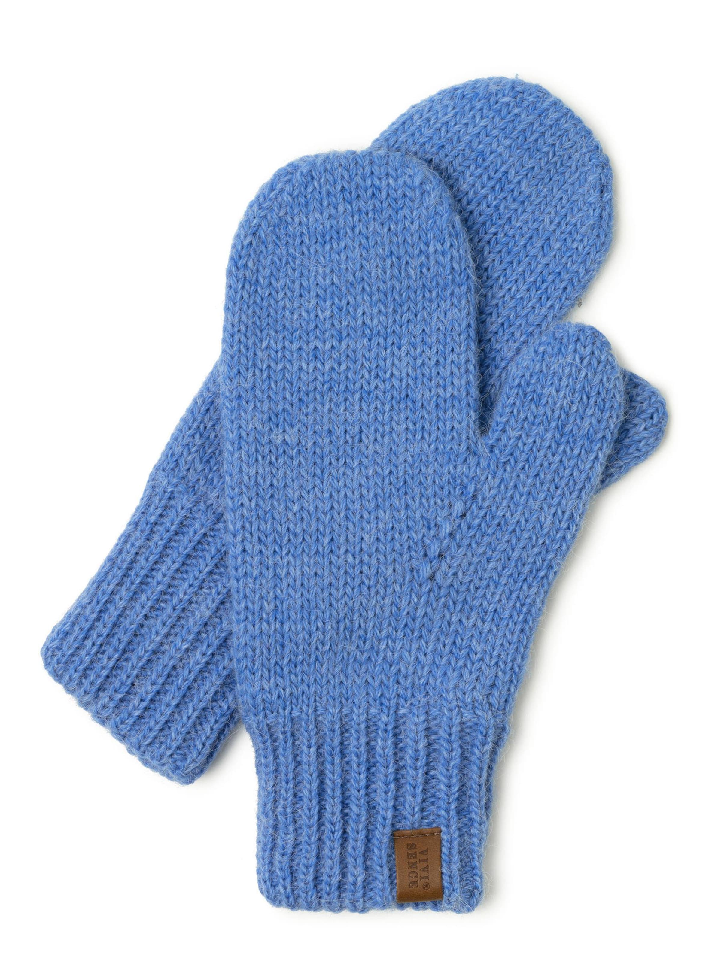 Vivisence Full finger gloves '7015R' in Blue