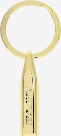 Davidoff Paris Schlüsselanhänger Messing 6.5 cm in Gold
