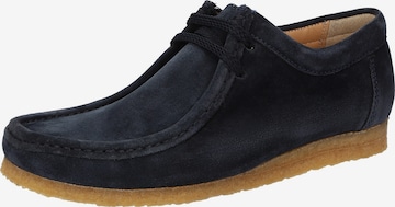 SIOUX Mocassins in Blauw: voorkant