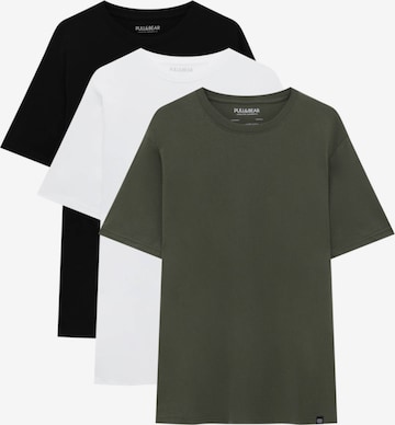 Pull&Bear Shirt in Green: front