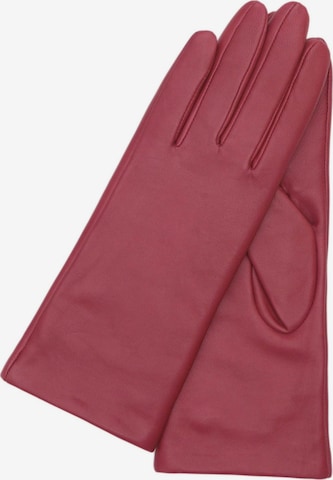 KESSLER Full Finger Gloves 'Hazel' in Red: front