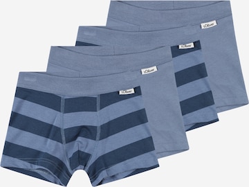 s.Oliver Underpants in Blue: front