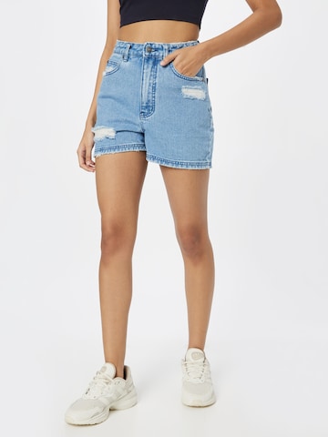 RVCA Regular Shorts in Blau: predná strana