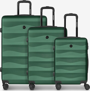 Ensemble de bagages 'Edition 03' Smartbox en vert : devant