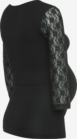 Neun Monate Shirt in Black