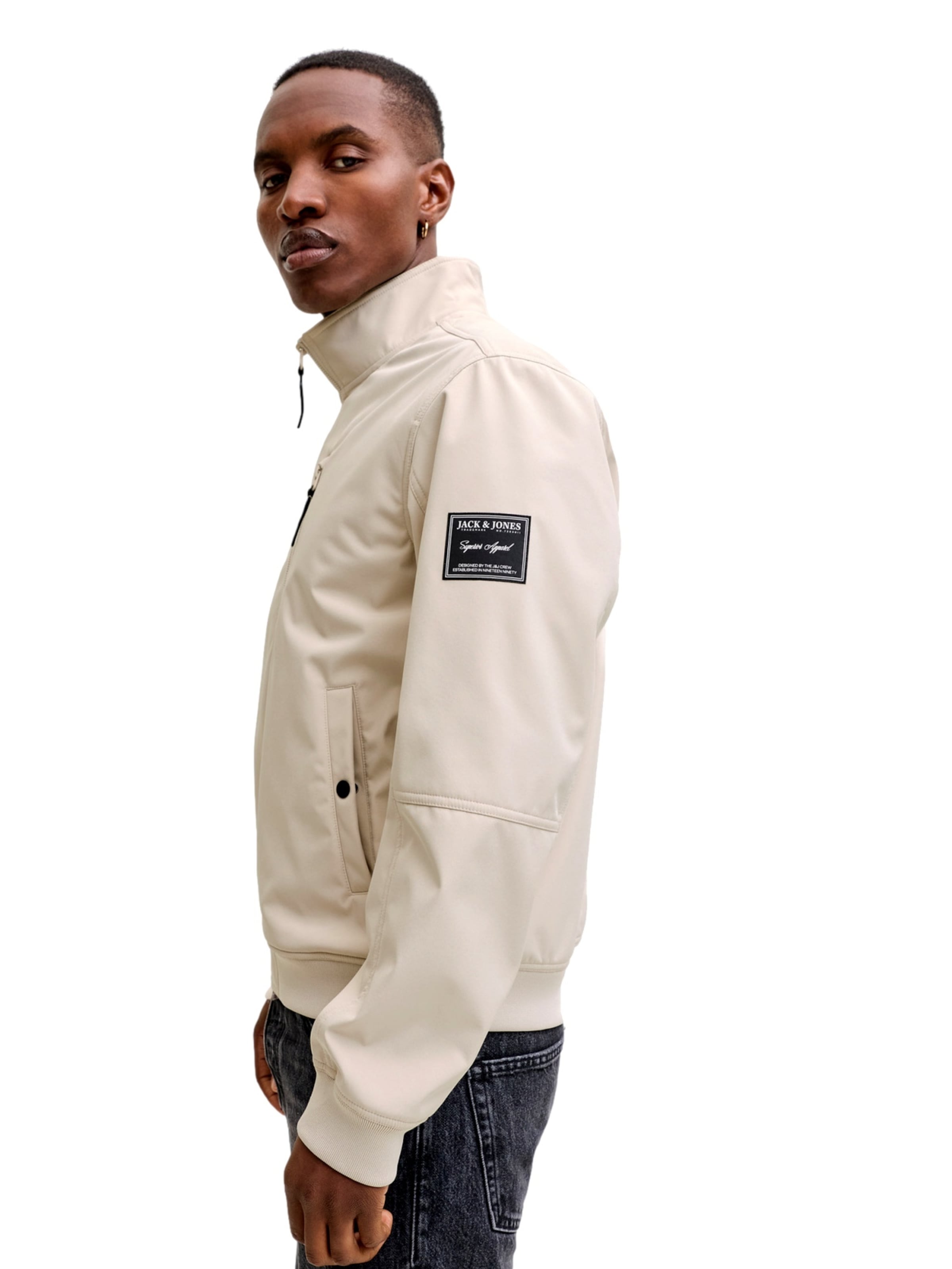 JACK & JONES Tussenjas 'JJEParker' in Beige