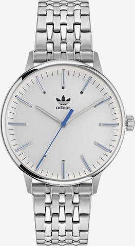 ADIDAS ORIGINALS Analog Watch 'Ao Style Code One ' in Silver: front